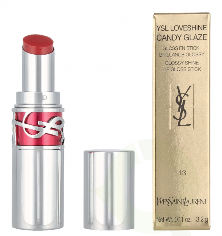 Yves Saint Laurent YSL Loveshine Candy Glaze Lipstick 3.2 g #13 Flashing Rose