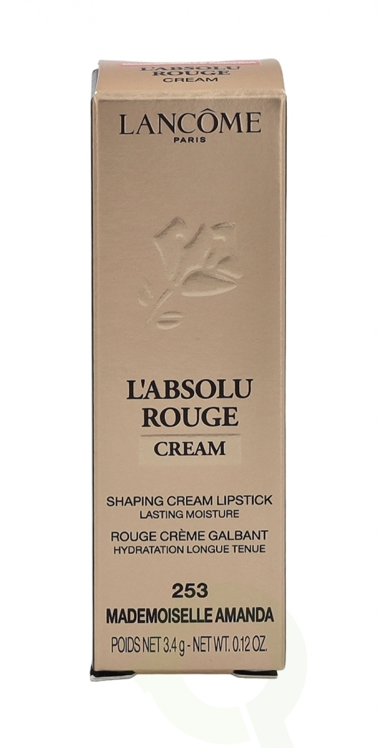 Lancome L\'Absolu Rouge Cream Lipstick 3.4 g #253 Mademoiselle Amanda