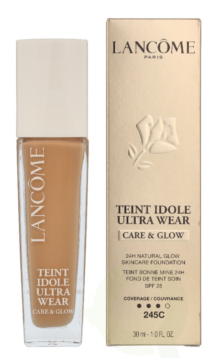 Lancome Teint Idole Ultra Wear Care & Glow #245C Foundation 30 ml