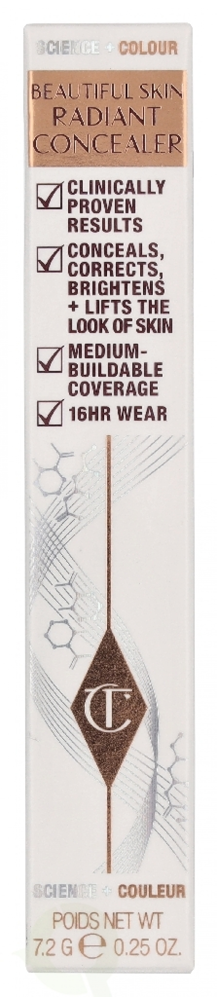 Charlotte Tilbury Beautiful Skin Radiant Concealer 7.2 g #11.5 Tan