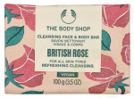 The Body Shop British Rose Cleansing Face & Body Bar 100 g