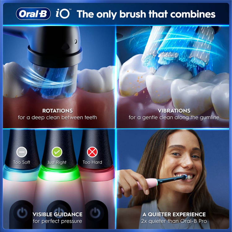 Oral B Eltandborste iO5 Blush Pink TC