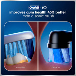 Oral B Eltandborste iO6 Black Lava, 1 Extra Refill