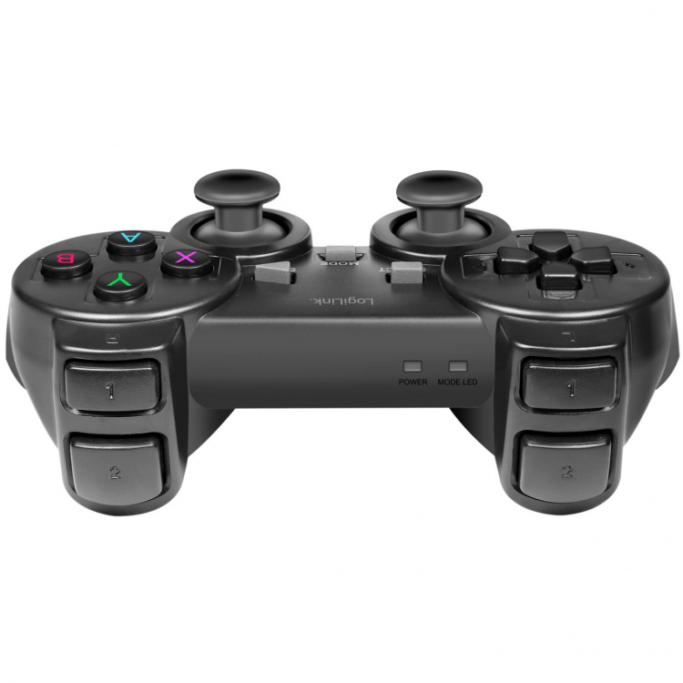 LogiLink Gamepad Trådlös 2,4 GHz Svart