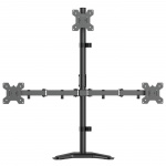 LogiLink Monitorfäste/fot Trippel 17-32