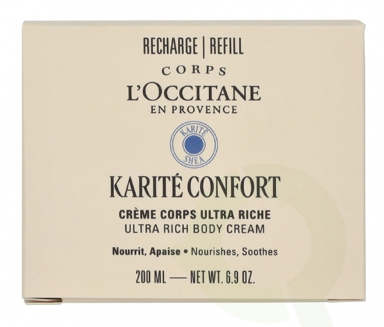 L\'Occitane Shea Ultra Rich Body Cream - Refill 200 ml