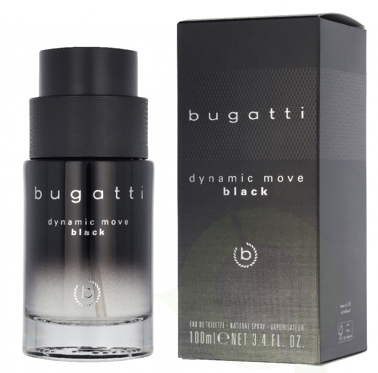 Bugatti Dynamic Move Black Edt Spray 100 ml