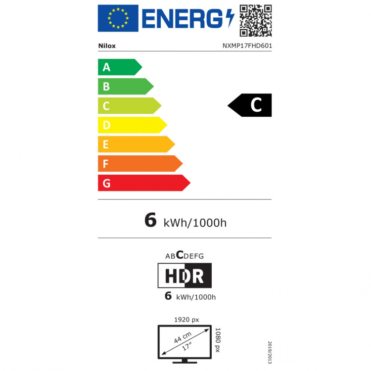 Nilox Bildskärm Portabel 17,3