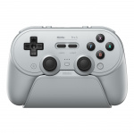 8Bitdo Pro 3 Bluetooth-gamepad – grå