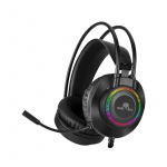 Freaks and Geeks Dobbelt headset med baggrundsbelyst mikrofon - PC/PS4/PS5/Xbox One