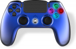 Freaks and Geeks Trådløs controller 3,5 mm jackstik - PS4 (Metal Blue)