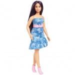 Barbie Fashionista-dukke, Denim-sommerfuglekjole (HyT89)