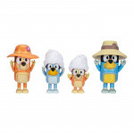 Bluey Figurer, 4-pak – Familieudflugt i telt (90267)