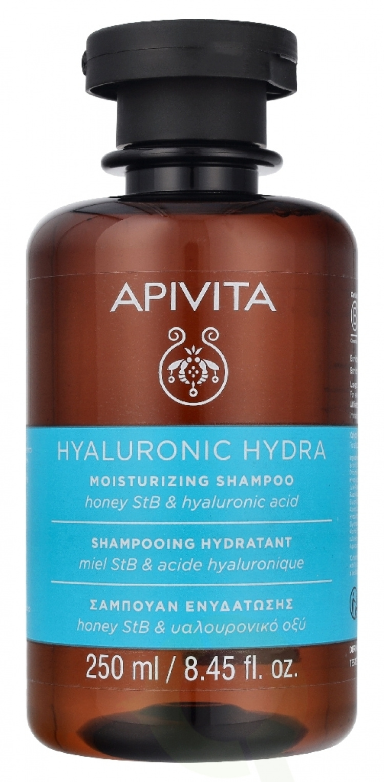 Apivita Hyaluronic Hydra Moisturizing Shampoo Honey StB & Hyaluronic Acid 250 ml