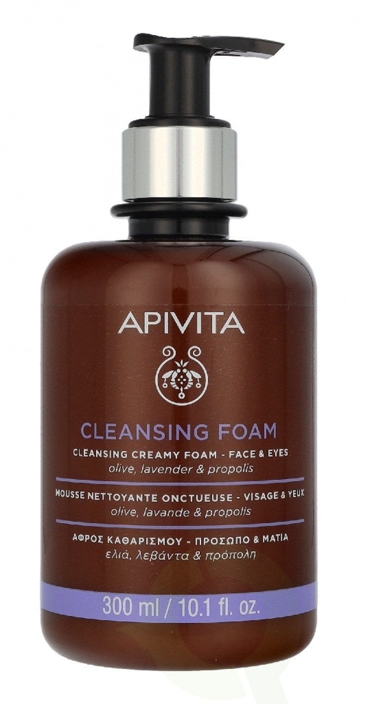 Apivita Face & Eye Foam Cleanser 300 ml