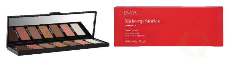 Pupa Milano Pupa Make Up Stories Comp. 7 Multi-Finish Eyeshadow Palette 13.3 g #004 Rose Addicted