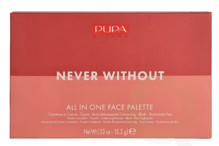 Pupa Milano Pupa Never Without All In One Face Palette 15.2 g #003 Dark