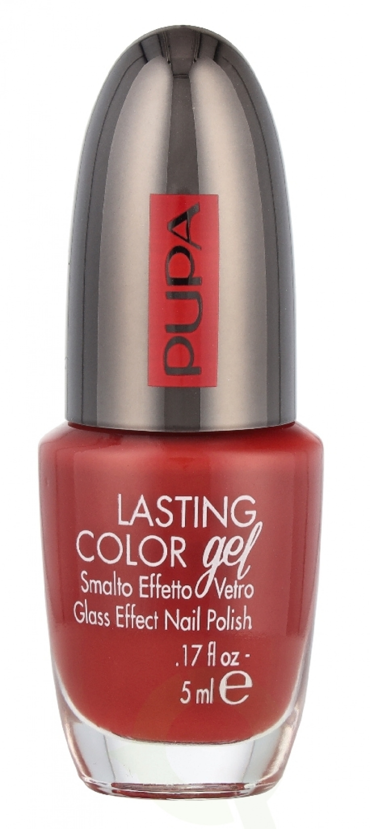 Pupa Milano Pupa Lasting Color Gel Glass Effect Nail Polish 5 ml #101 Oxblood Red