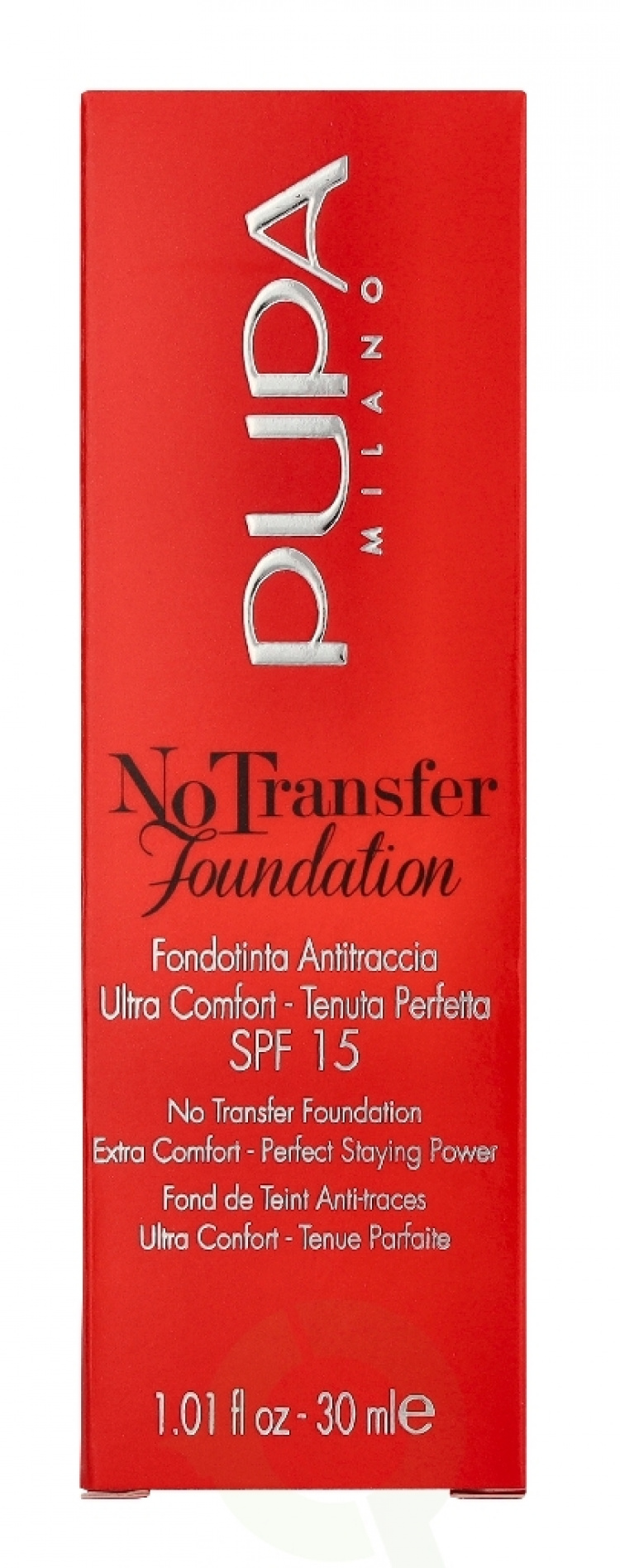 Pupa Milano Pupa No Transfer Foundation SPF15 30 ml #300 Natural Silk