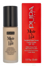Pupa Milano Pupa Made To Last Total Comfort Foundation SPF10 30 ml #001 Light Ivory