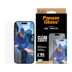 PanzerGlass Skærmbeskytter til iPhone 17 Pro/Classic med EasyAligner