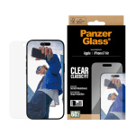 PanzerGlass – Skærmbeskytter til iPhone Air – Classic Fit med EasyAligner