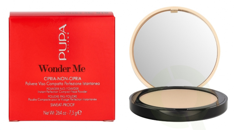 Pupa Milano Pupa Wonder Me Compact Face Powder 7.5 g #010 Ivory