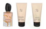 Armani Si Giftset 150 ml Edp Spray 50ml/Body Lotion 50ml/Shower Gel 50ml
