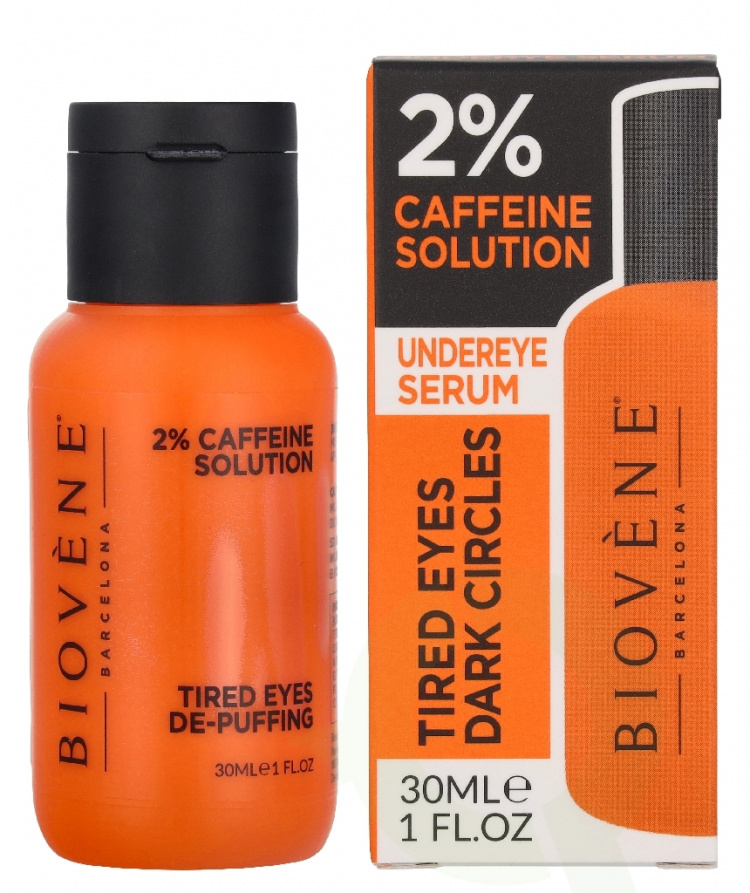 Biovene Tired Eyes De-Puffing 2% Caffeine Solution Eye Serum 30 ml