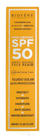 Biovene Hyaluronic SPF50 Anti-Aging Face Fluid 40 ml