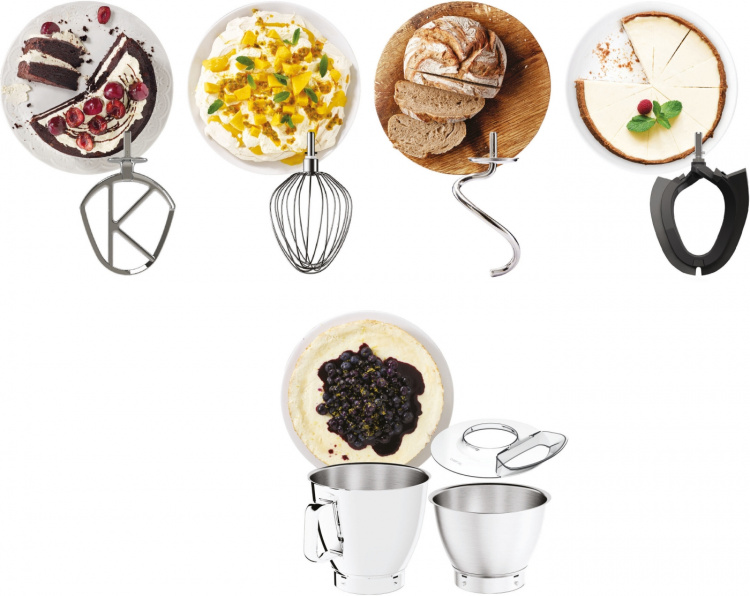 Kenwood KVL85.004SI Titanium Chef Baker XL - multikøkkenmaskine En