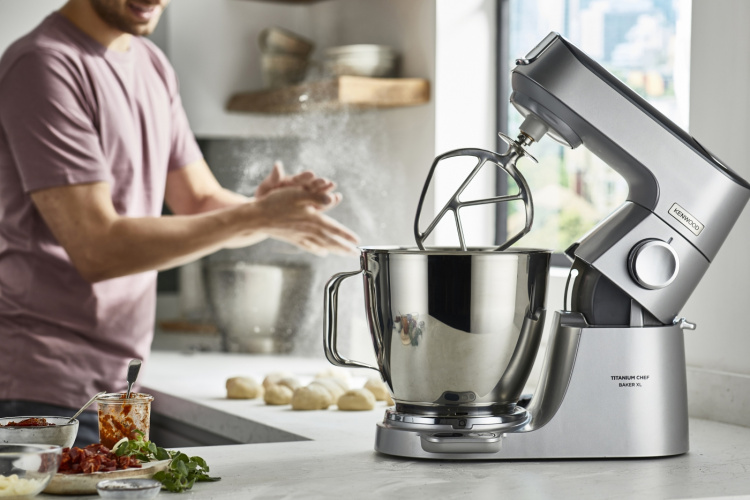 Kenwood KVL85.004SI Titanium Chef Baker XL - multikøkkenmaskine En