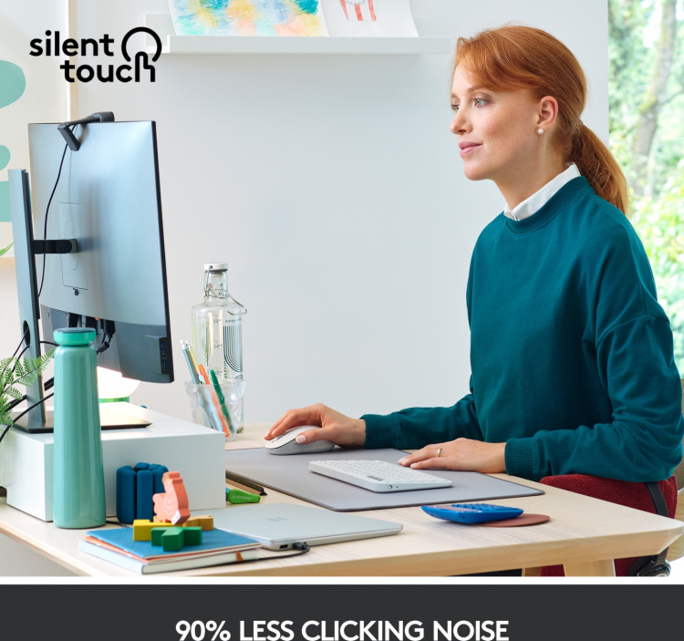 Logitech Signature M650 trådløs mus, hvid