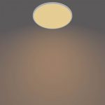 Philips Superslim CL550 loftslampe, rund, hvid, 3600 lm, 2700K