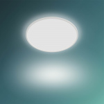 Philips Superslim CL550 loftslampe, rund, hvid, 3600 lm, 2700K