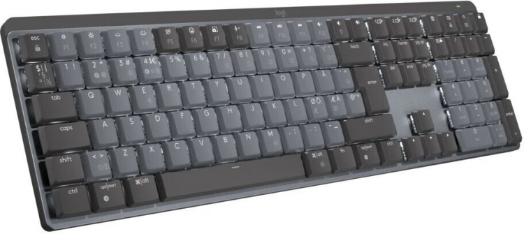 Logitech MX Keys Mechanical Wireless-tastatur, lineære kontakter