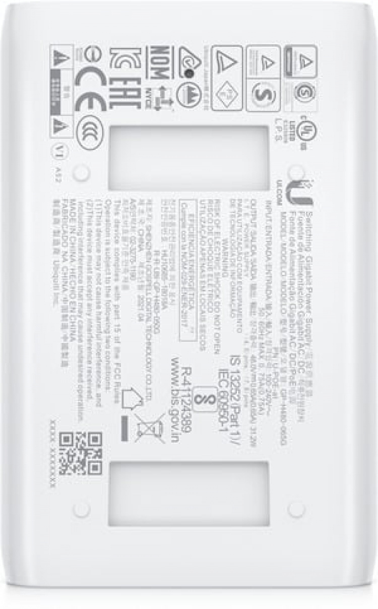 Ubiquiti U-POE-AT 802.3at - PoE-injektor