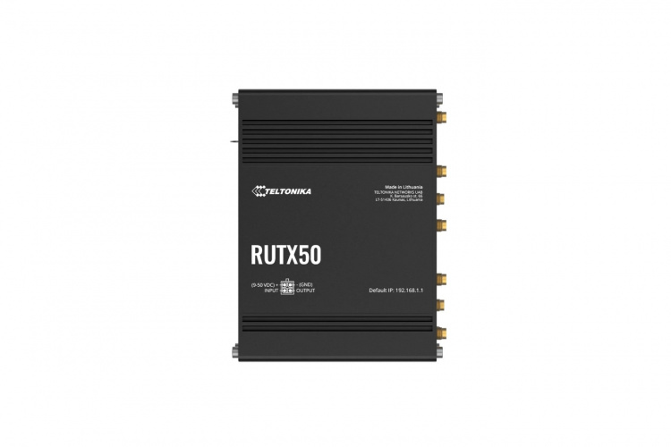 Teltonika RUTX50 5G/4G/3G-modem og WiFi-router