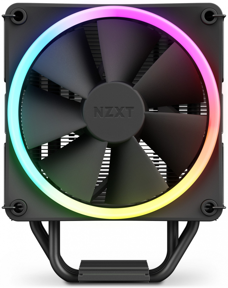 NZXT T120 RGB-CPU-køler, sort