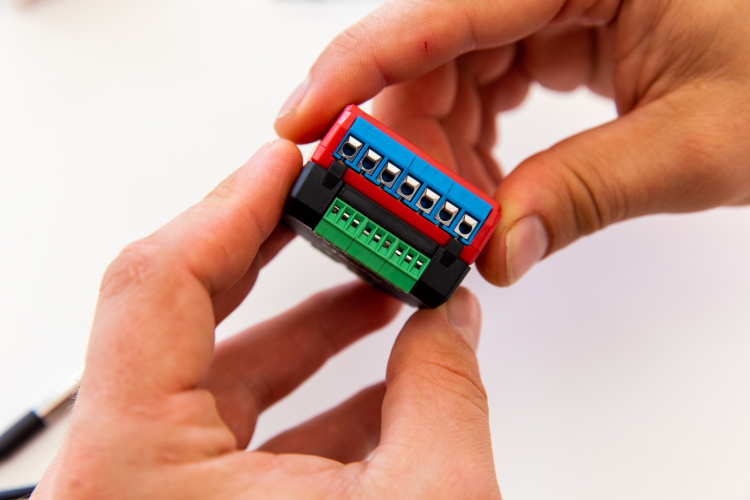 Shelly Plus Add-on-sensorporten til