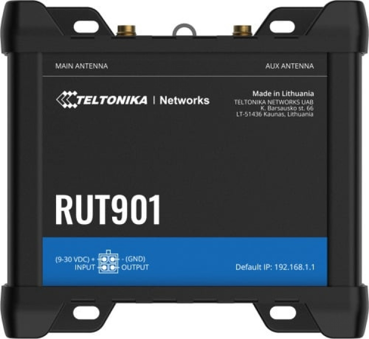 Teltonika RUT901 3G/4G/LTE-modem og WiFi-router