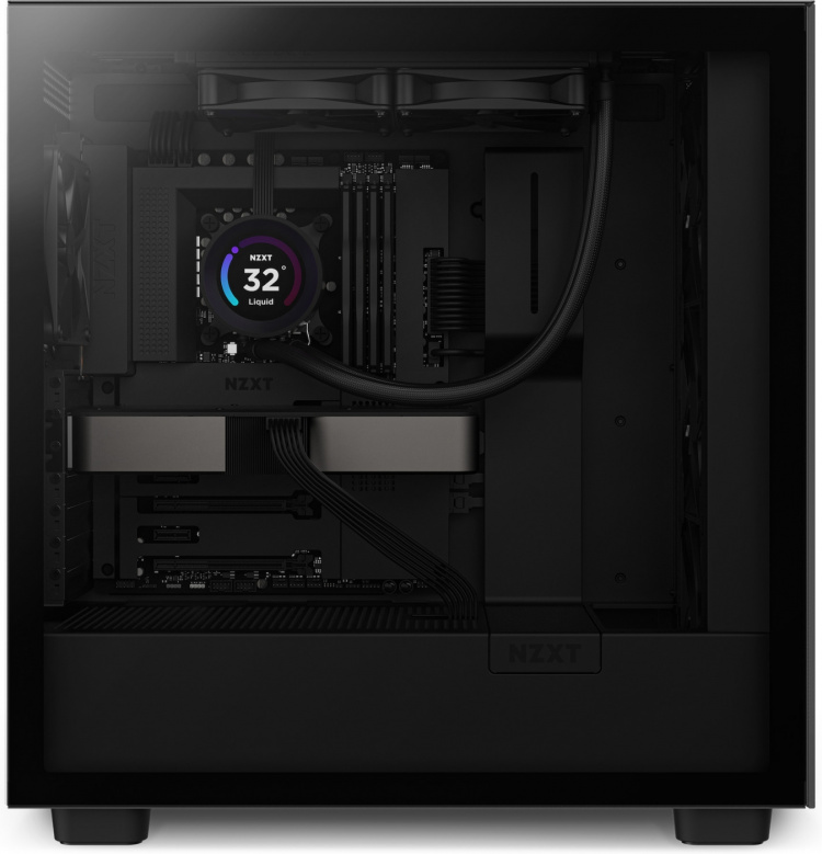 NZXT Kraken Elite 240 - væskekølesystem, sort