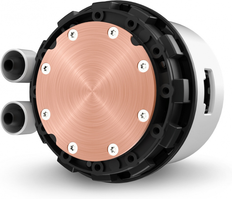 NZXT Kraken 240 RGB - væskekølesystem, hvid