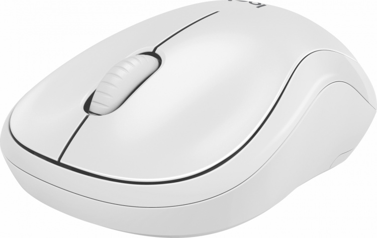 Logitech M240 Silent-mus, hvid