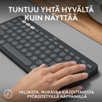 Logitech Pebble Keys 2 K380s-tastatur, gråt