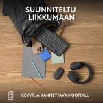 Logitech Pebble Keys 2 K380s-tastatur, gråt