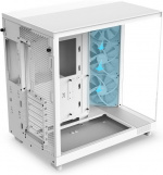 NZXT H6 Flow ATX-kabinet med panoramavindue, sort I