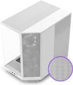 NZXT H6 Flow ATX-kabinet med panoramavindue, sort I