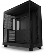 NZXT H6 Flow ATX-kabinet med panoramavindue, sort I