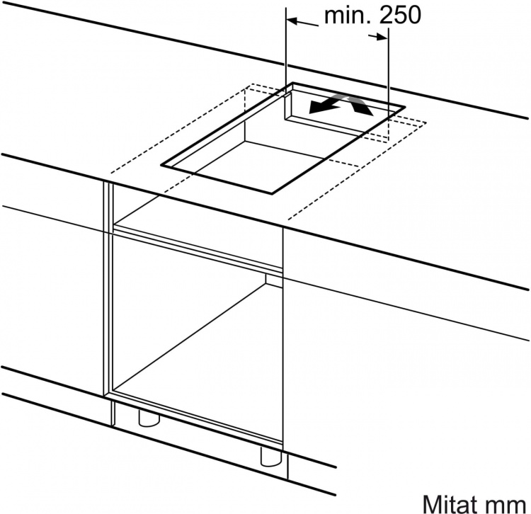 Siemens EX375FXB1E Domino iQ700 induktionskogeplade, 30 cm
